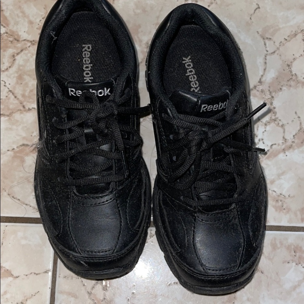 Reebook black working shoes